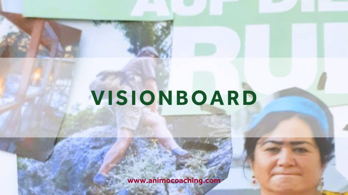 Vision Board und Zielcollage